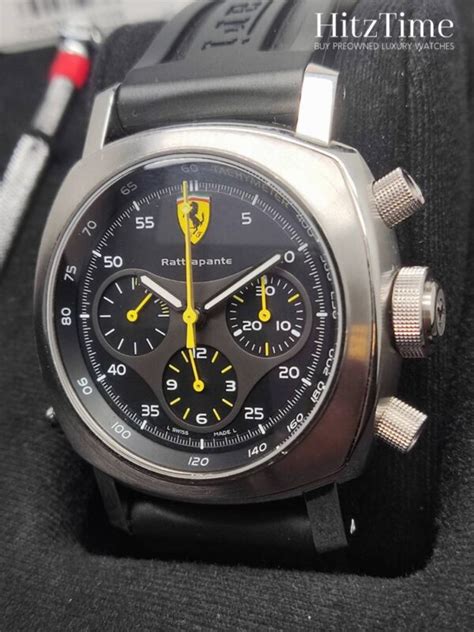 panerai ferrari scuderia rattrapante replica